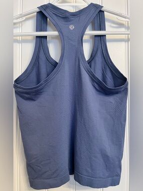 Lululemon Swifty Tech Racerback Tank in Steel Blue